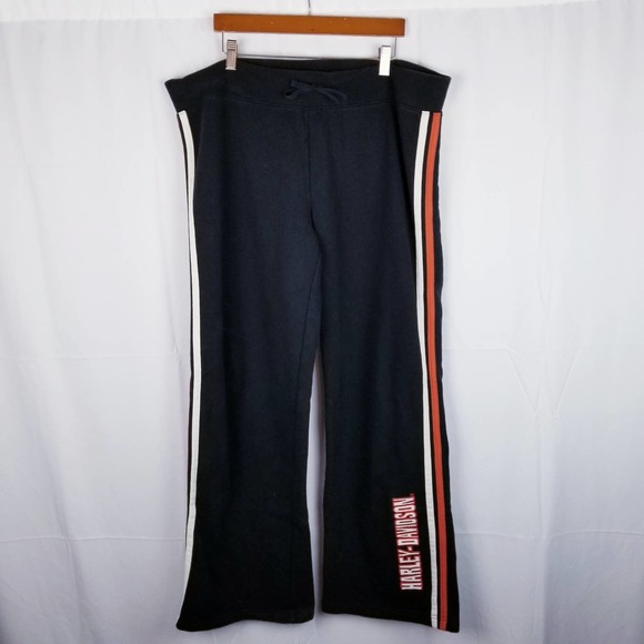 Harley-Davidson Pants & Jumpsuits | Harleydavidson Activewear Sweatpants Striped 2xl | Poshmark